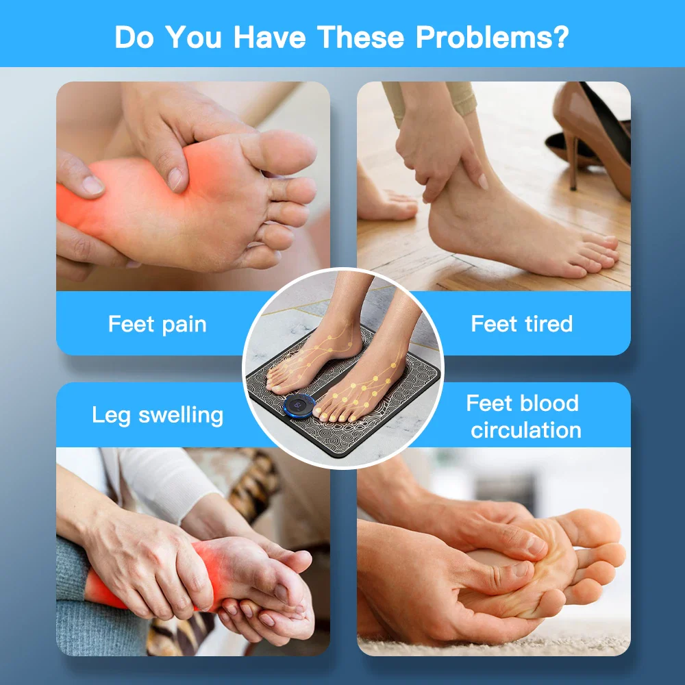 Ems Foot Thigh Massager Pad - Image 3