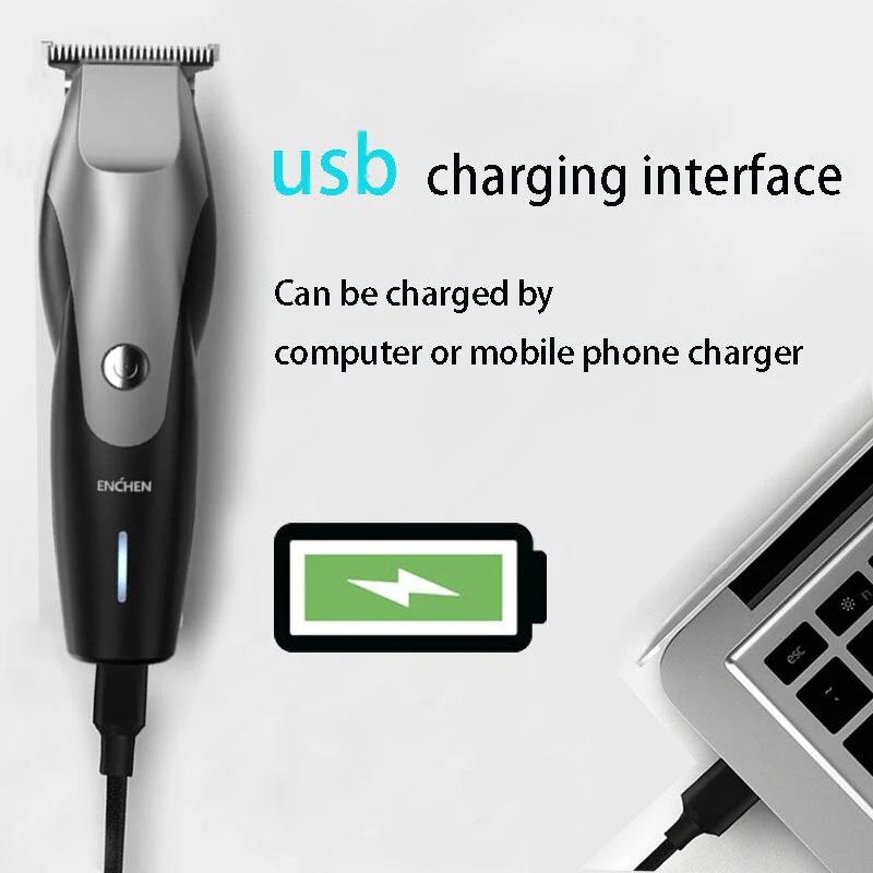 Enchen Men Electric Hair Clipper - Image 5