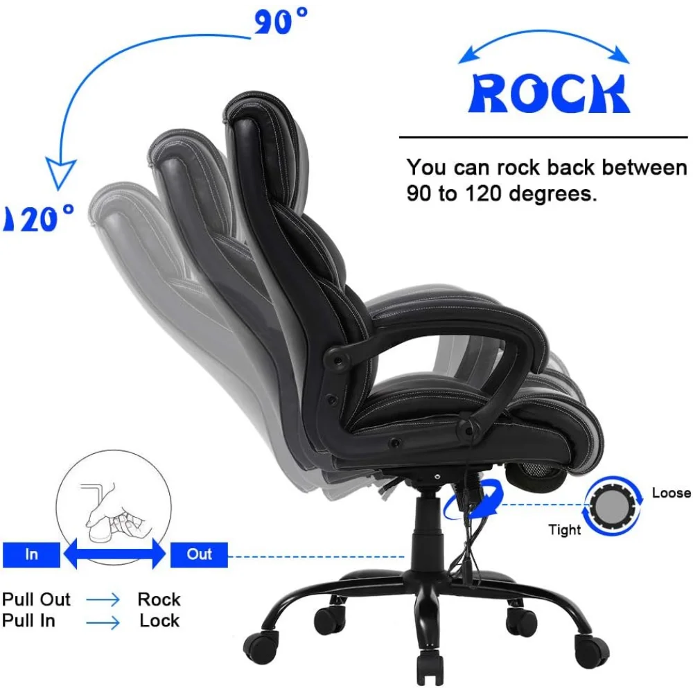 Ergonomic Massage Lumbar Support Chair - Image 3