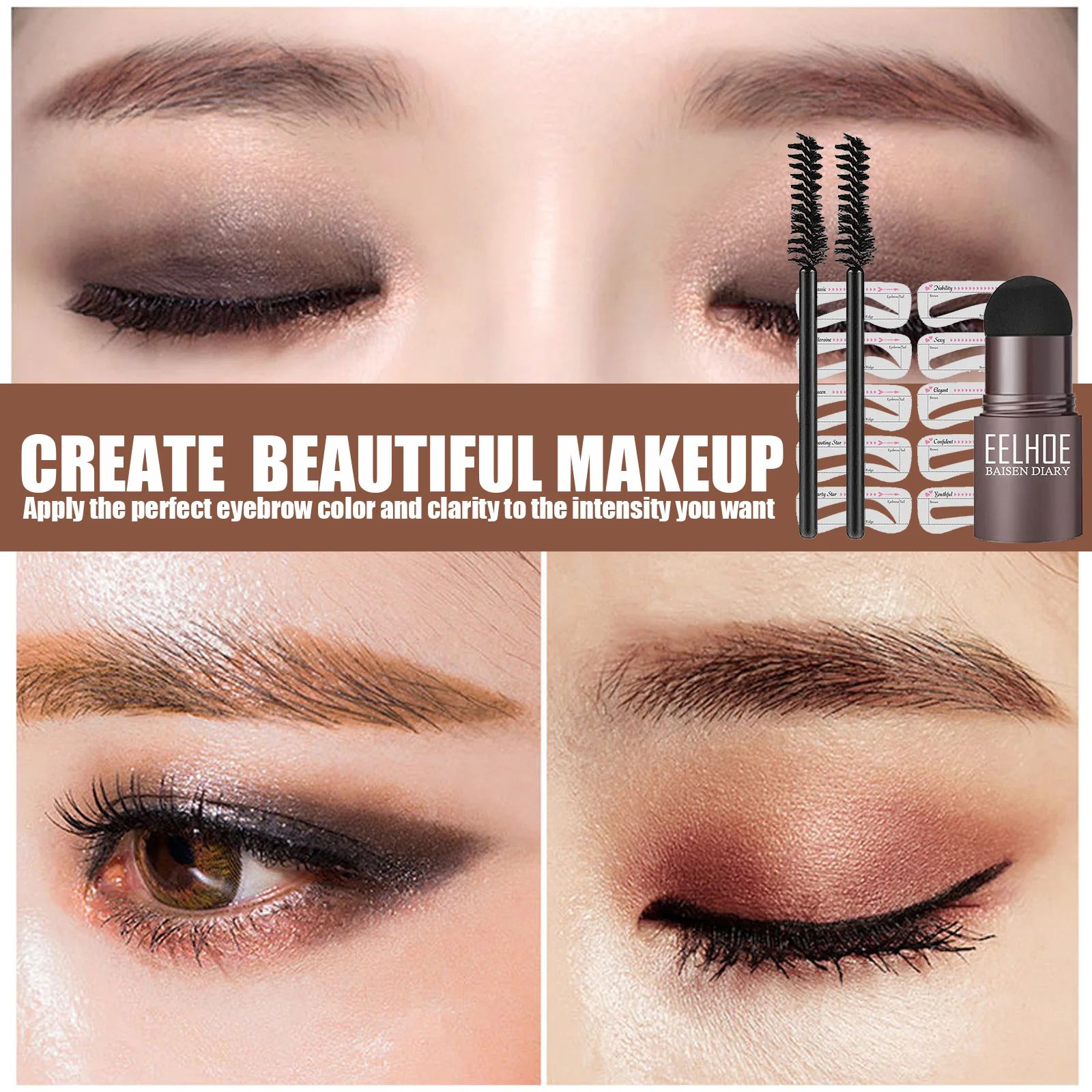 Eyebrow Hair Line Stamp Kit - Image 16