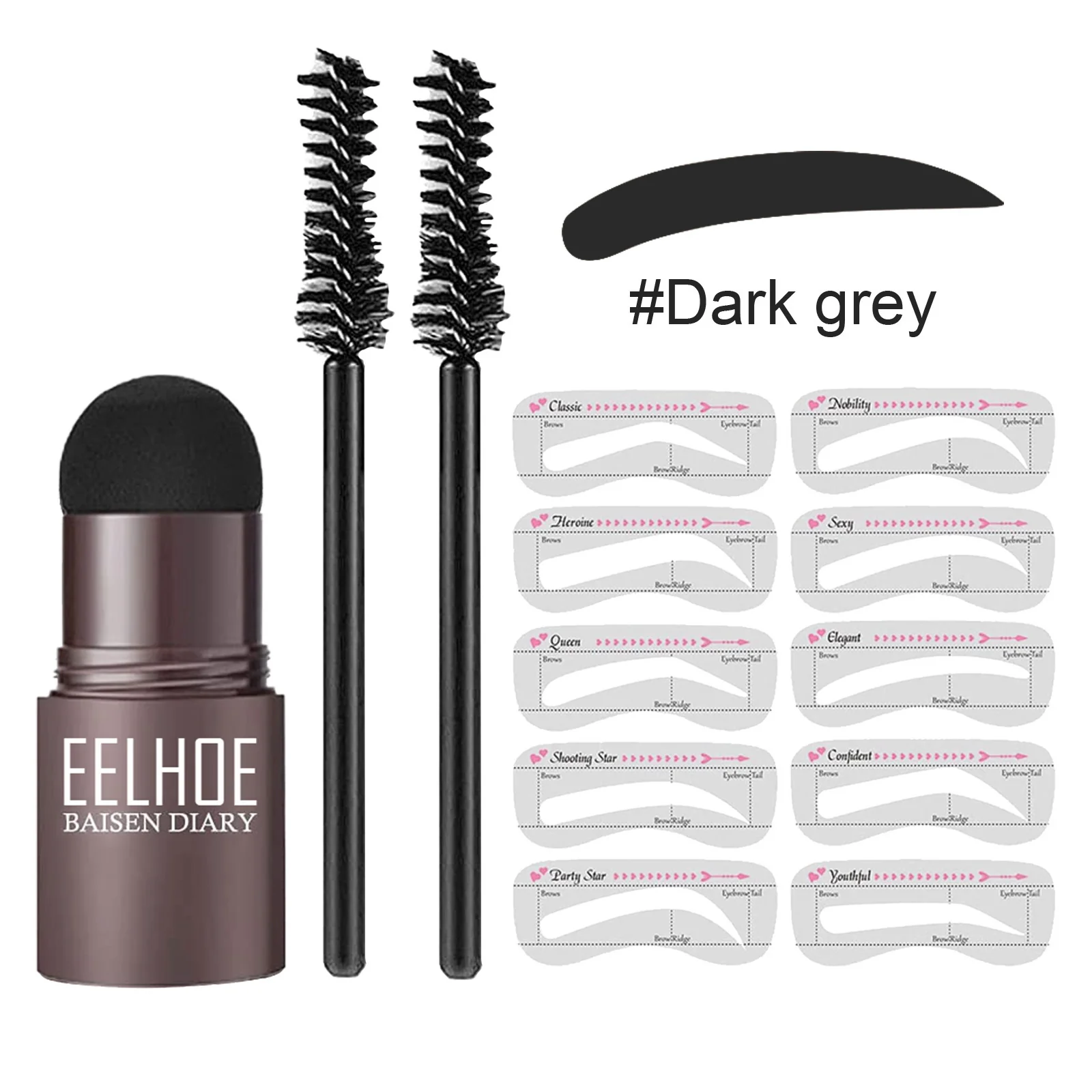 Eyebrow Hair Line Stamp Kit - Image 18