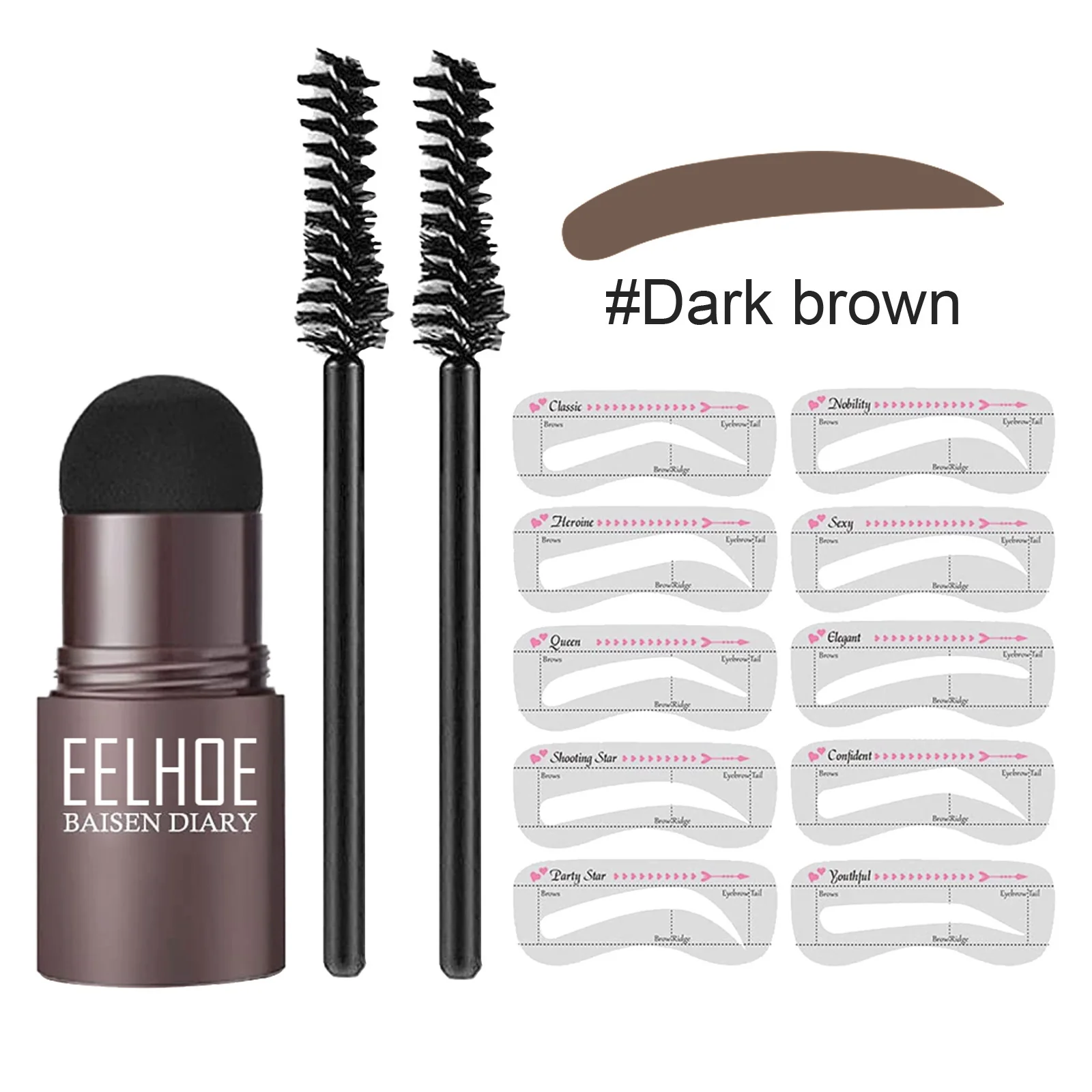 Eyebrow Hair Line Stamp Kit - Image 19