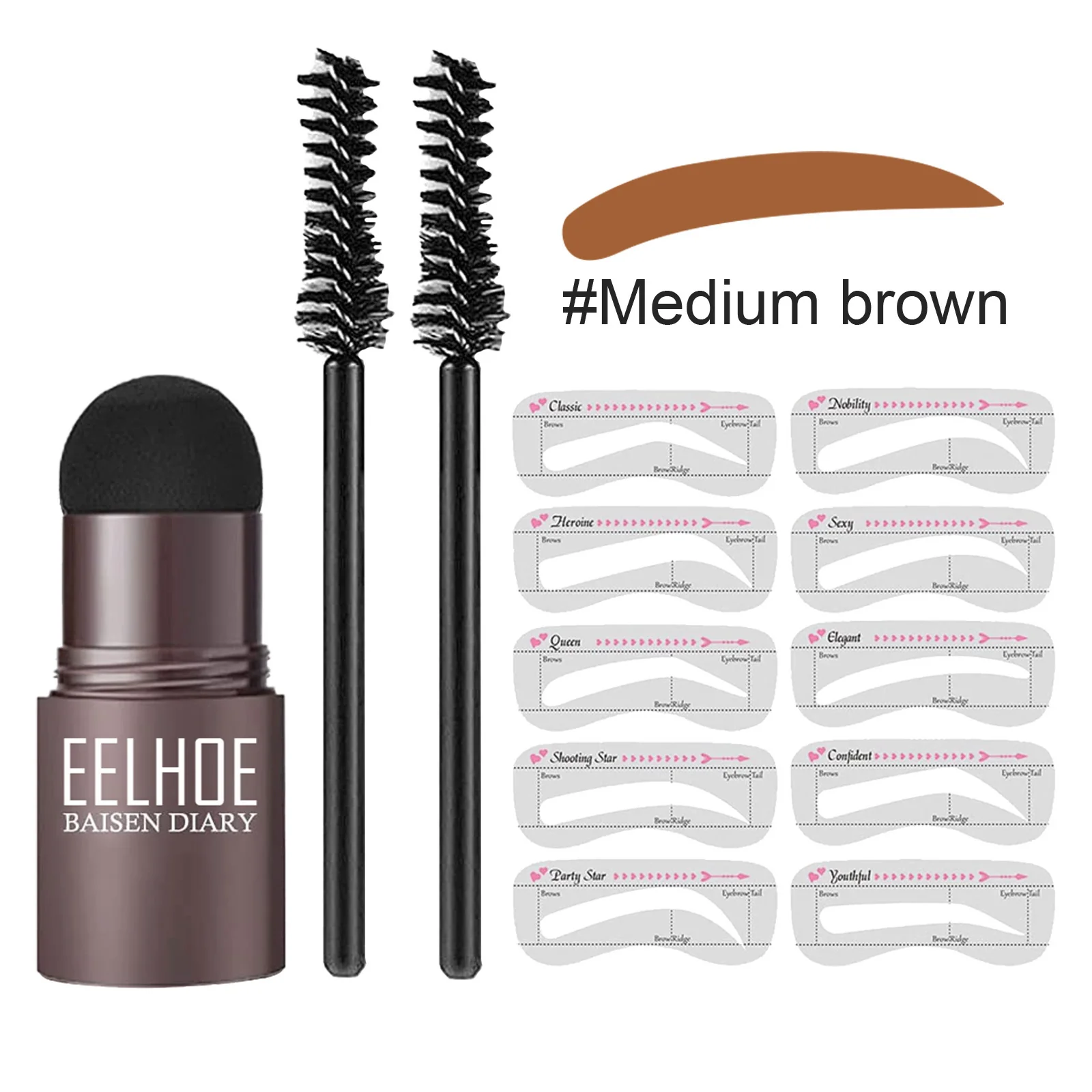Eyebrow Hair Line Stamp Kit - Image 20