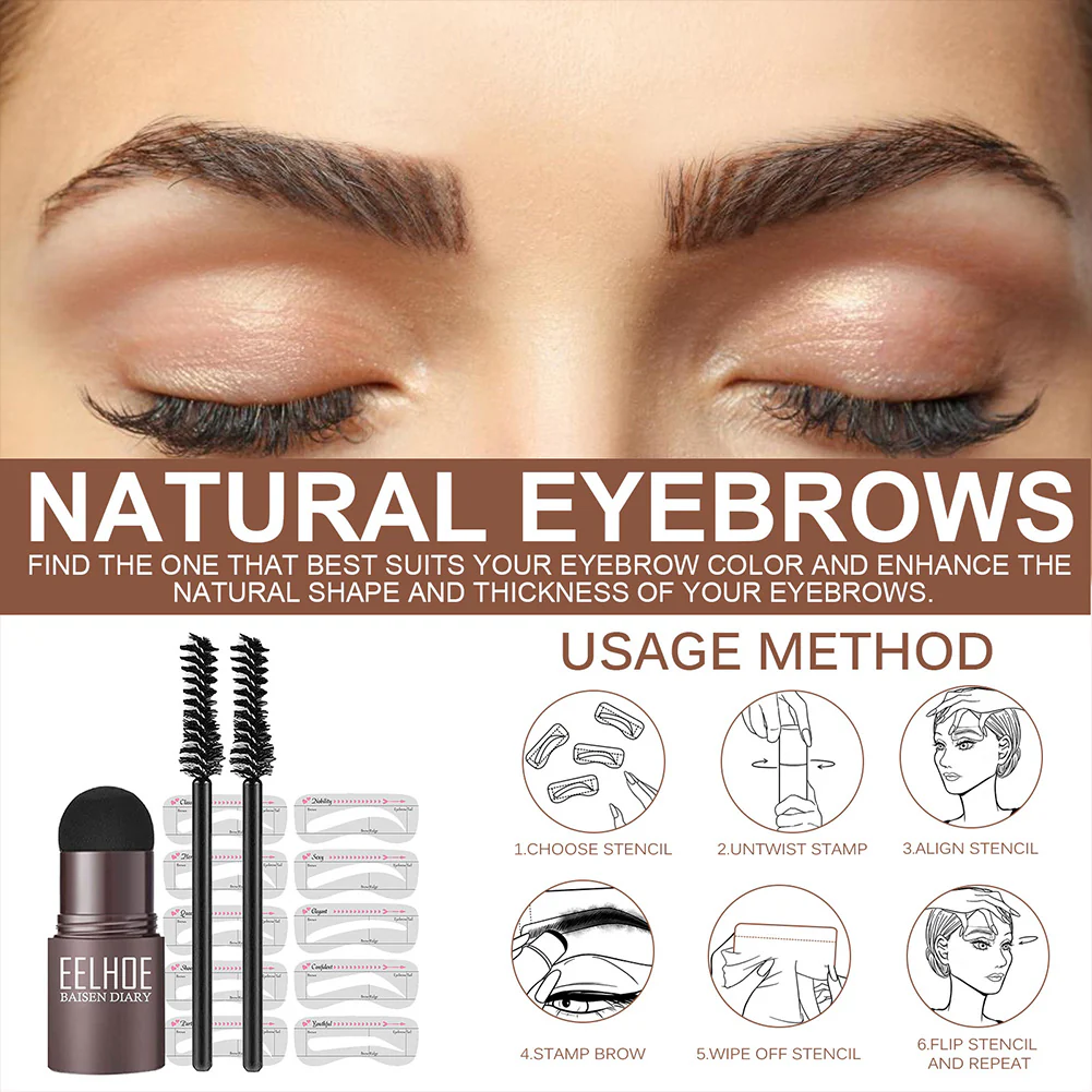 Eyebrow Hair Line Stamp Kit - Image 22