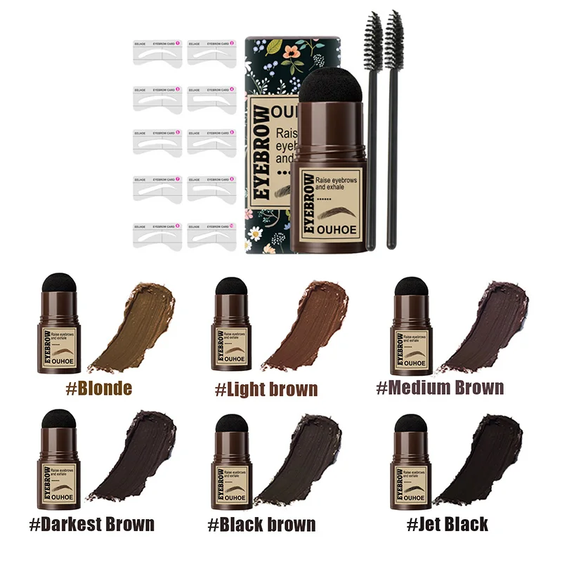 Eyebrow Stamp Stencil Kit - Image 3
