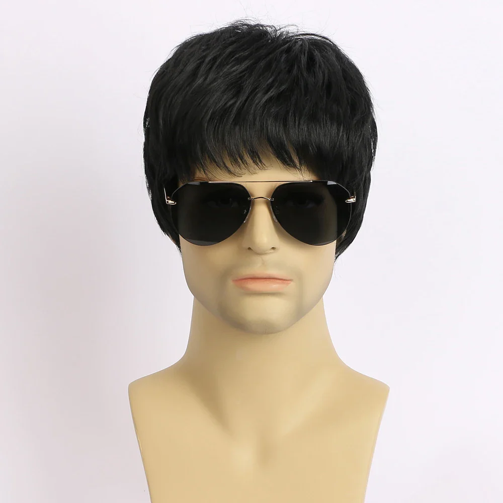 Fiber Synthetic Hair Men Wig - Image 5