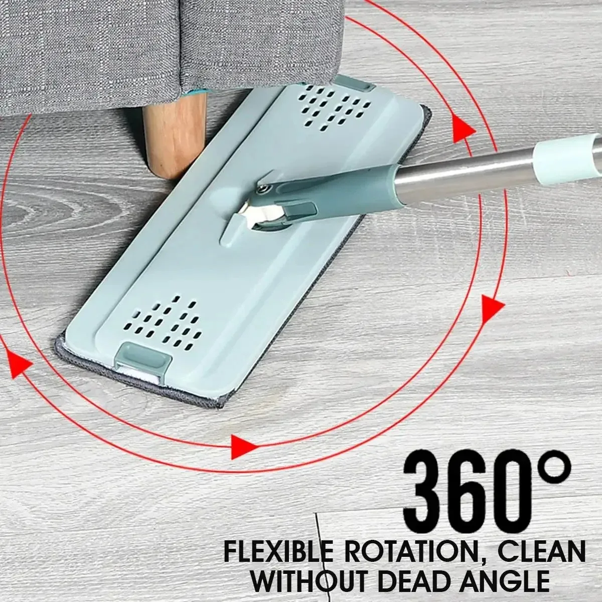 Flat Squeeze Mop Bucket - Image 2