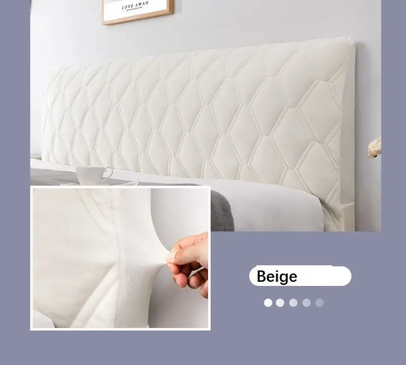 Fleece Bed Headboard Cover - Image 21