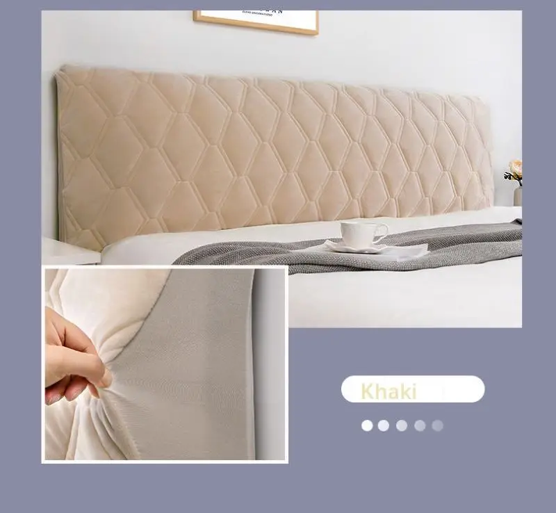 Fleece Bed Headboard Cover - Image 23