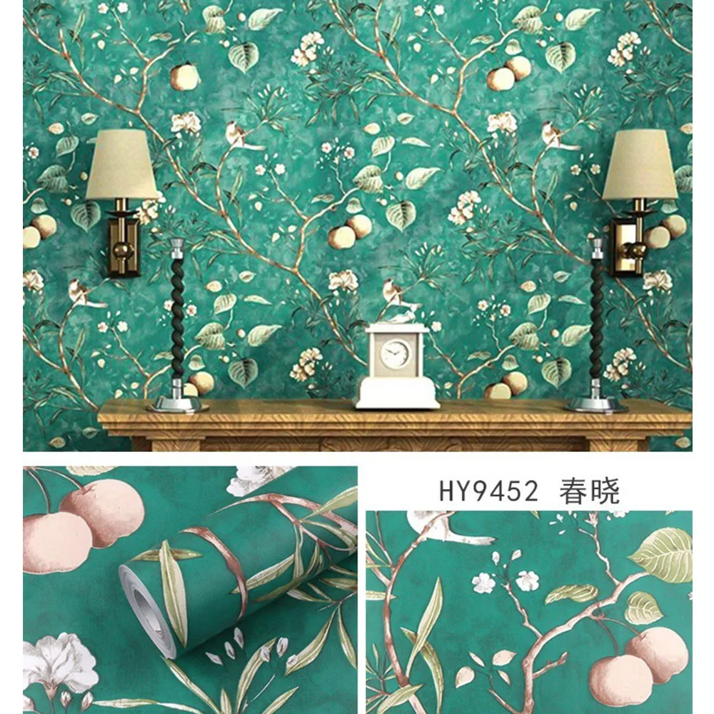 Floral Grey Peel and Stick Wallpaper - Image 10
