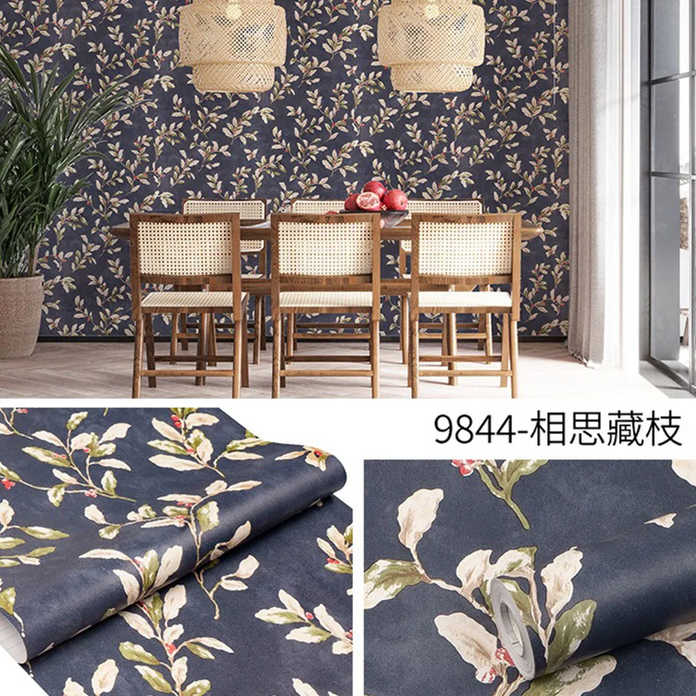 Floral Grey Peel and Stick Wallpaper - Image 11