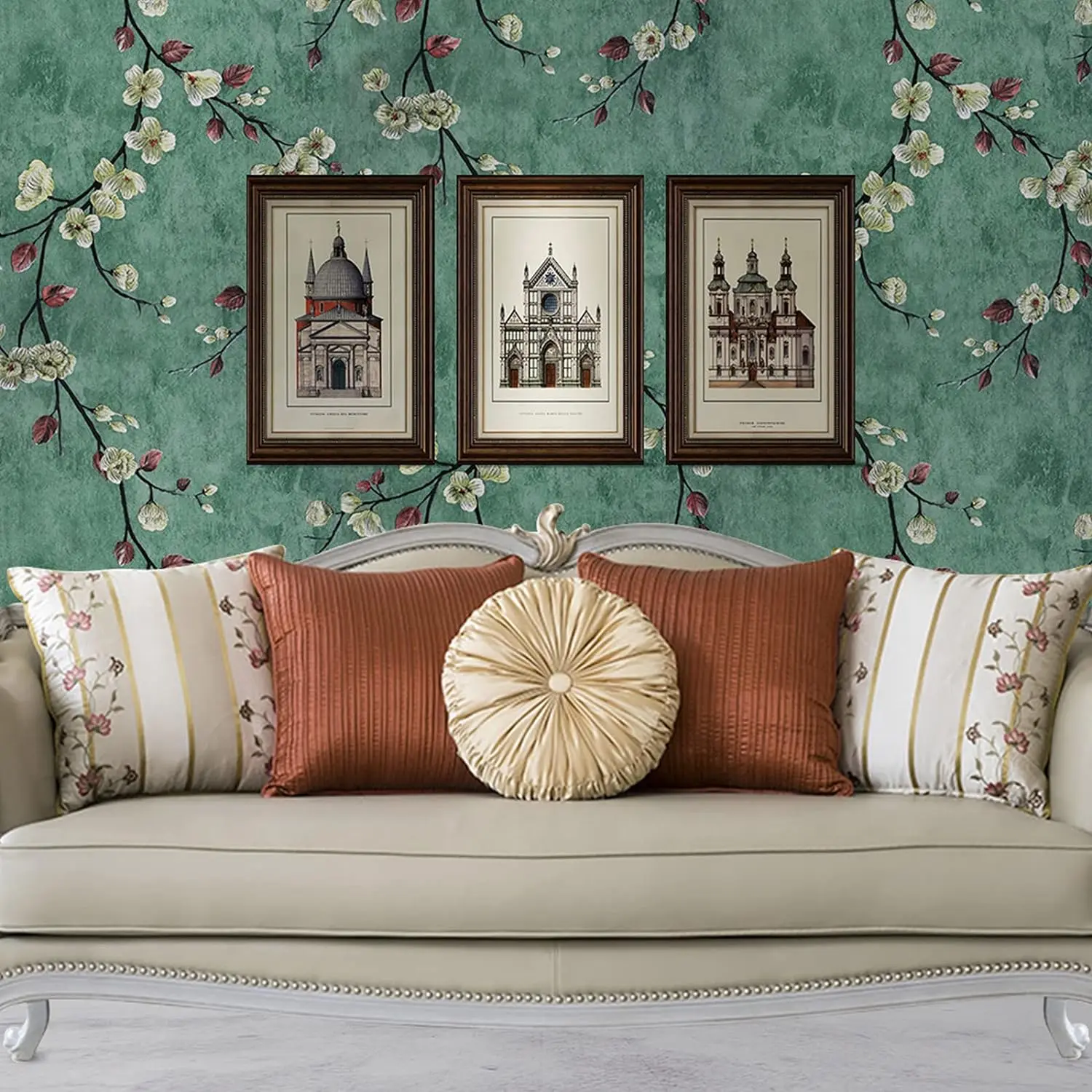 Floral Peel and Stick Wallpapers - Image 10