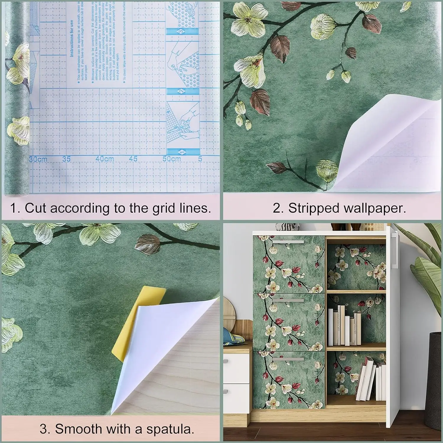 Floral Peel and Stick Wallpapers - Image 4