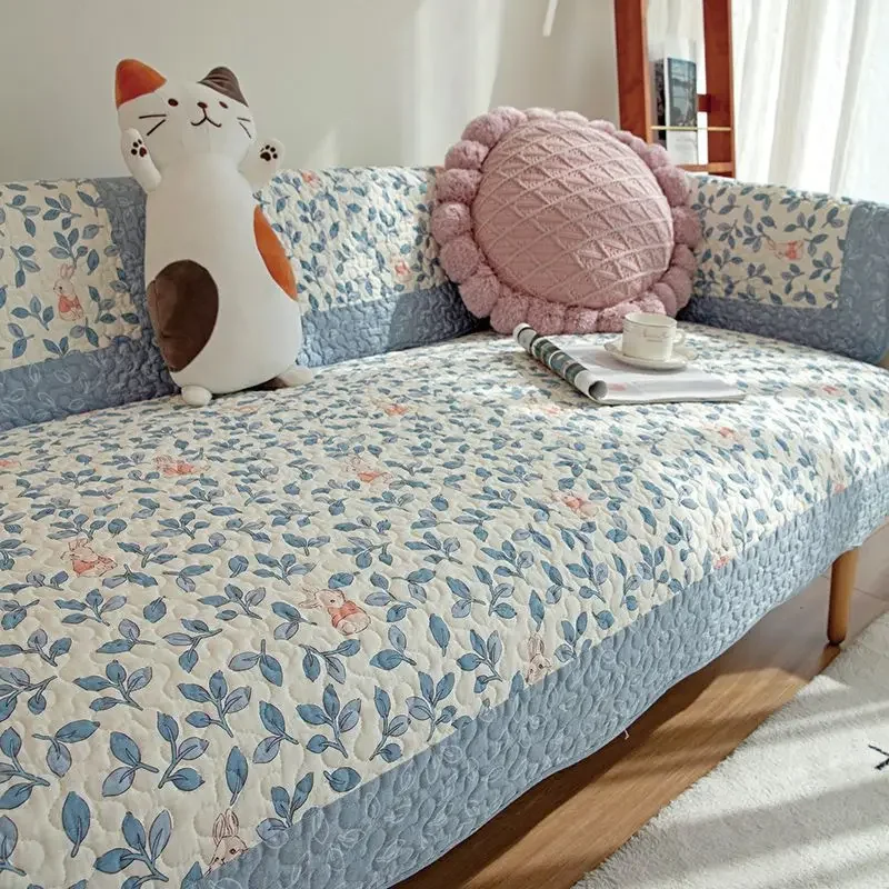 Floral Sofa Cover - Image 2