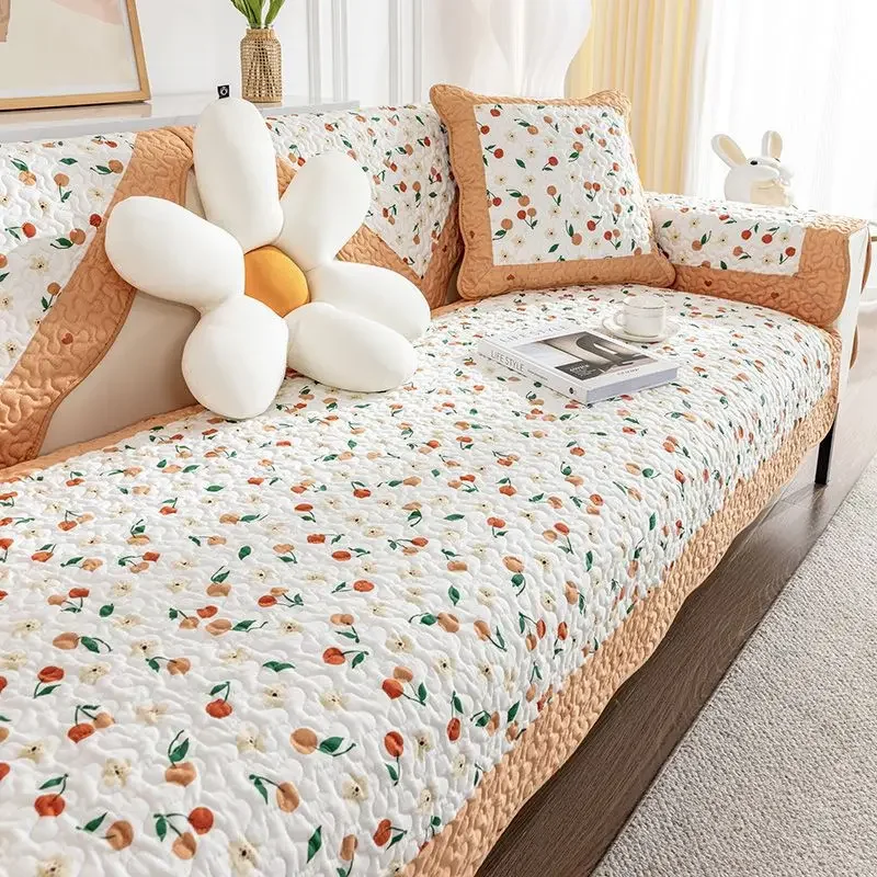 Floral Sofa Cover - Image 6