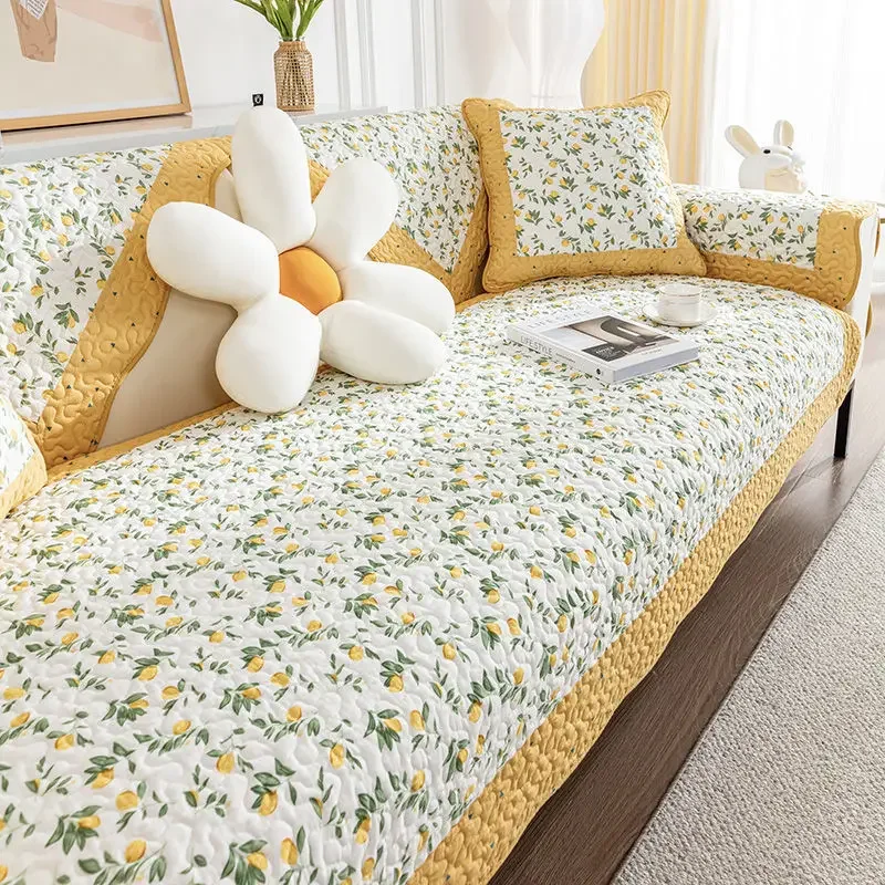 Floral Sofa Cover - Image 9