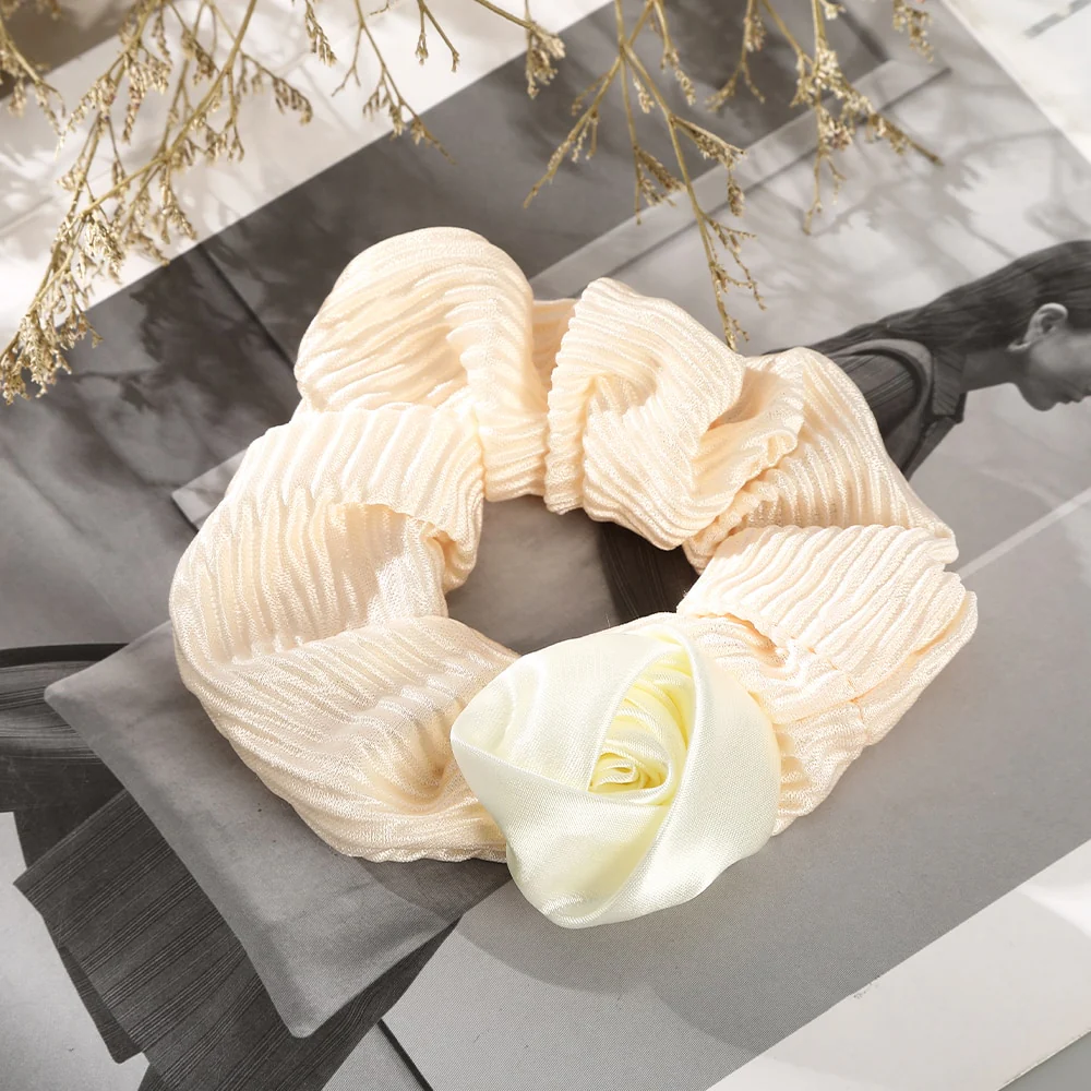 Flower Butterfly Elastic Hair Tie Scrunchie - Image 10