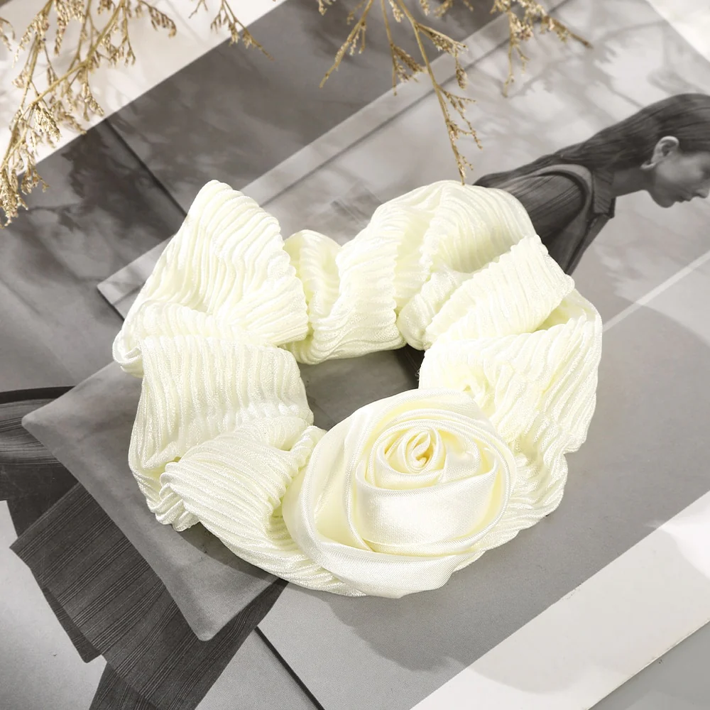 Flower Butterfly Elastic Hair Tie Scrunchie - Image 12