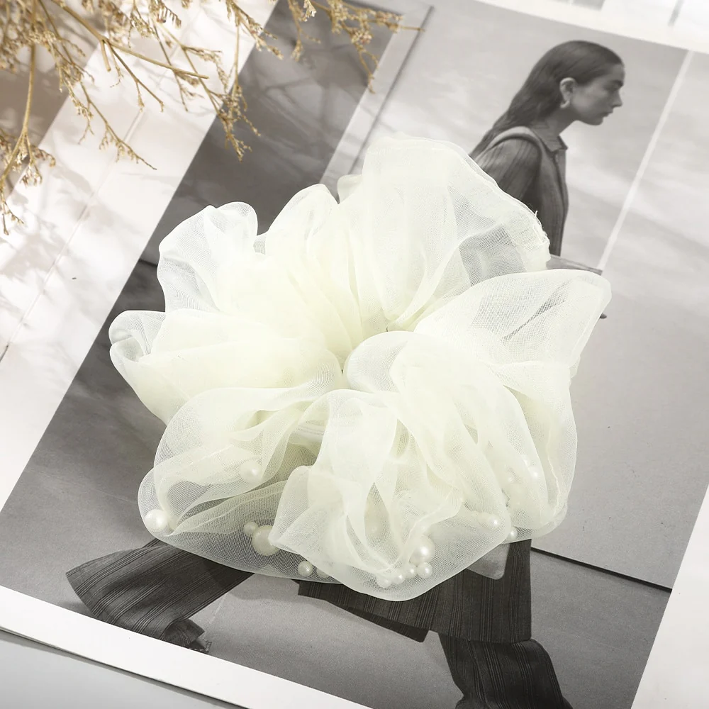 Flower Butterfly Elastic Hair Tie Scrunchie - Image 14