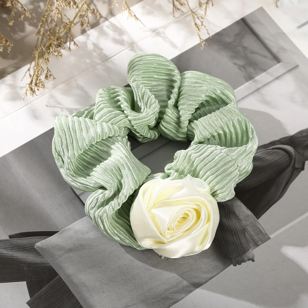 Flower Butterfly Elastic Hair Tie Scrunchie - Image 20