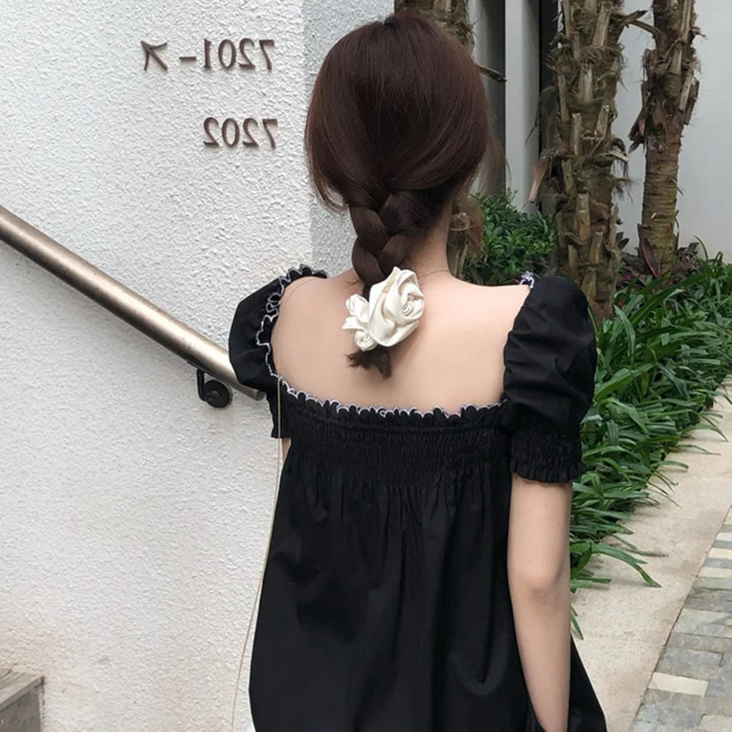 Flower Butterfly Elastic Hair Tie Scrunchie - Image 26