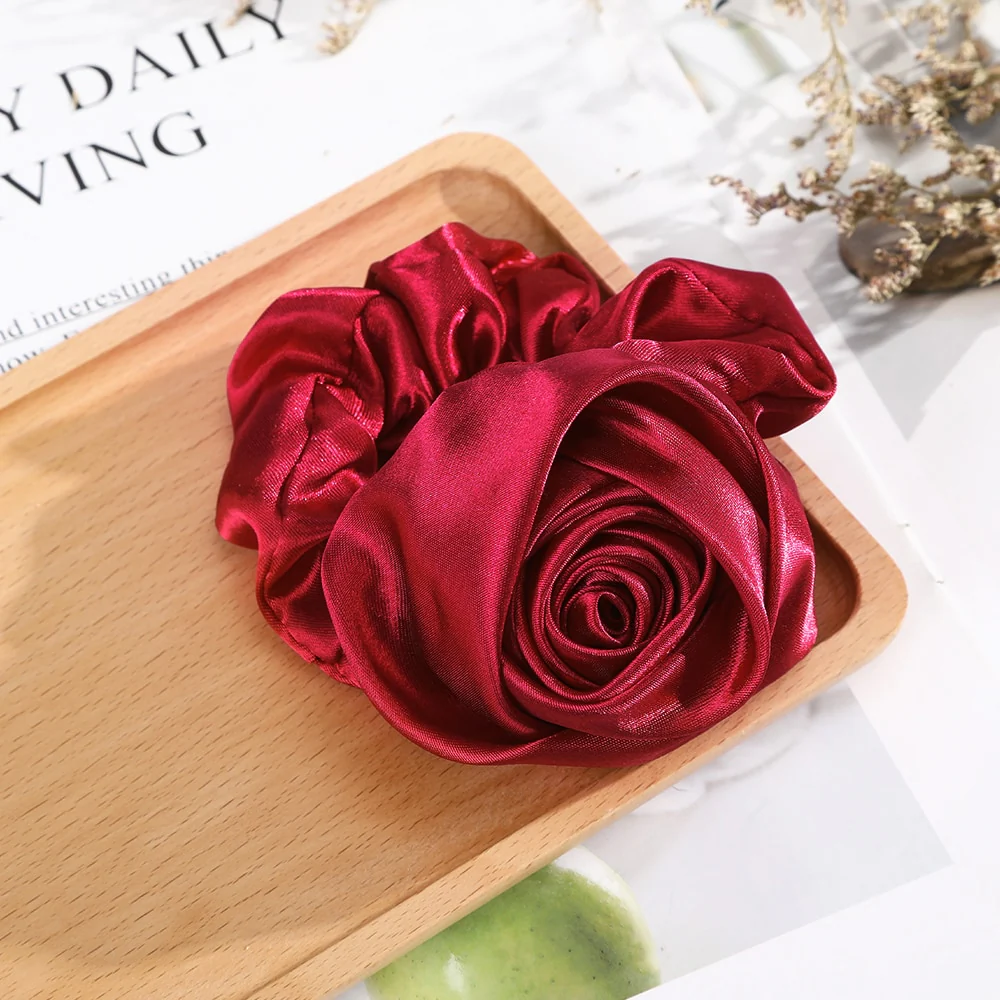 Flower Butterfly Elastic Hair Tie Scrunchie - Image 4