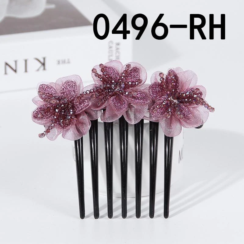 Flower Hair Clip Pin - Image 3