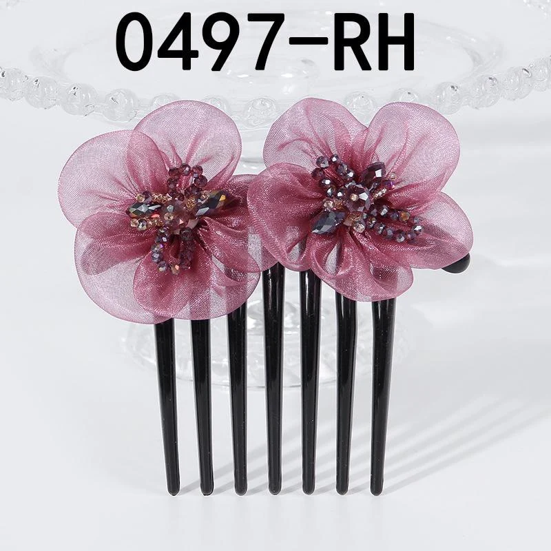 Flower Hair Clip Pin - Image 4