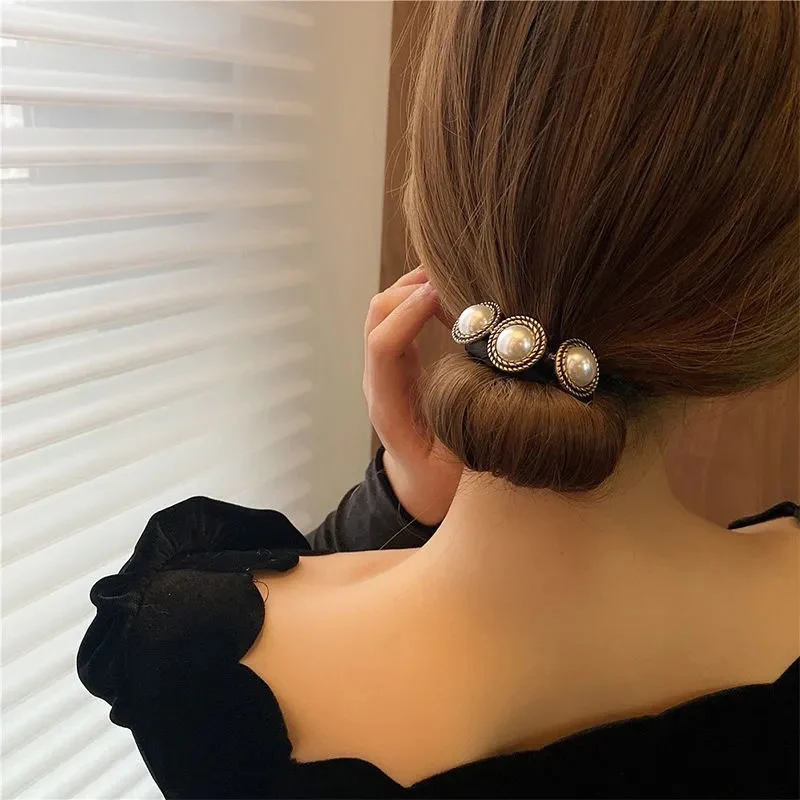 Flower Pearl Bun Maker Stick - Image 14
