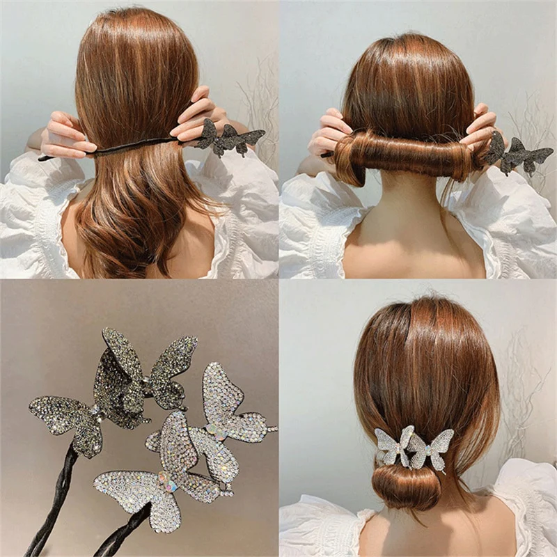 Flower Pearl Bun Maker Stick - Image 8