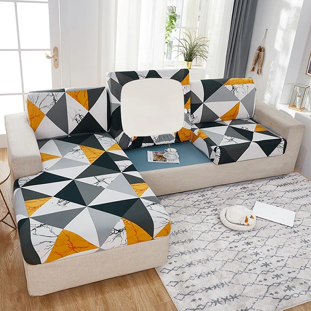 Flowers Printed Sofa Cushion Cover - Image 11
