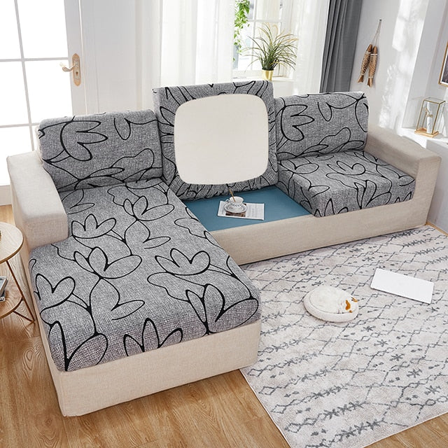 Flowers Printed Sofa Cushion Cover - Image 14