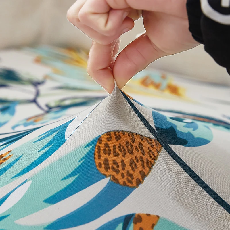 Flowers Printed Sofa Cushion Cover - Image 18