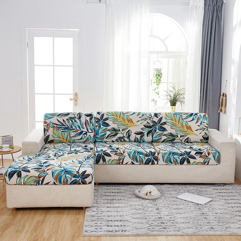 Flowers Printed Sofa Cushion Cover - Image 20