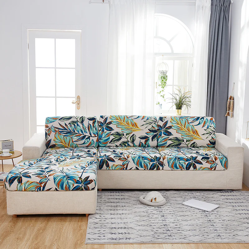 Flowers Printed Sofa Cushion Cover - Image 24