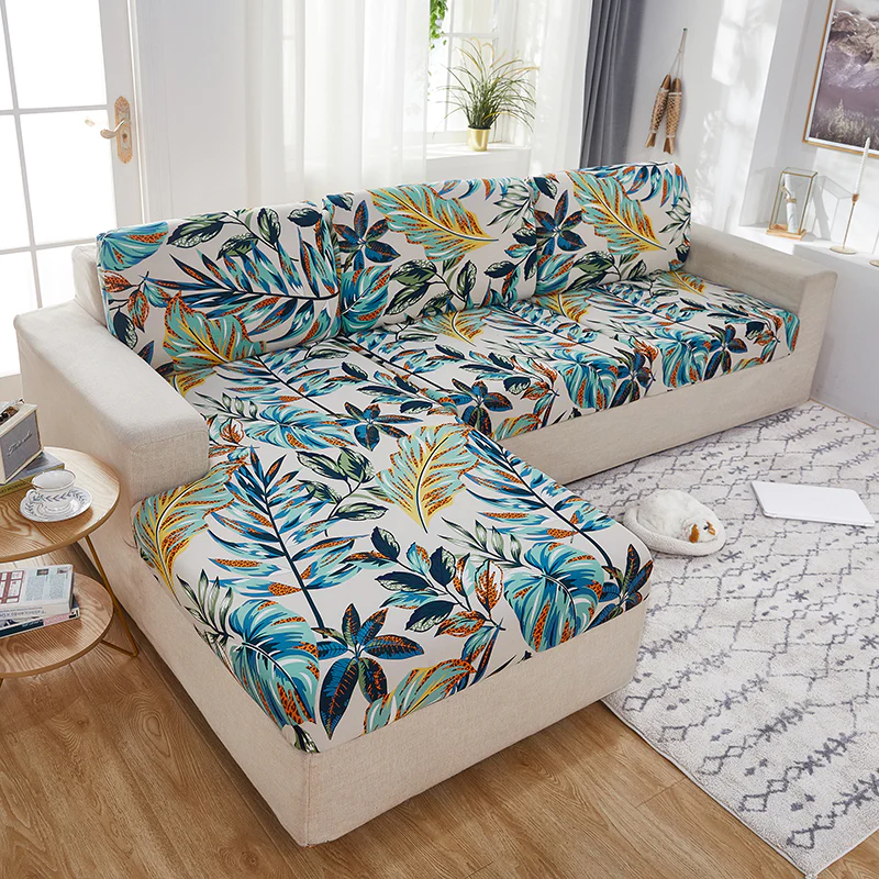 Flowers Printed Sofa Cushion Cover - Image 25