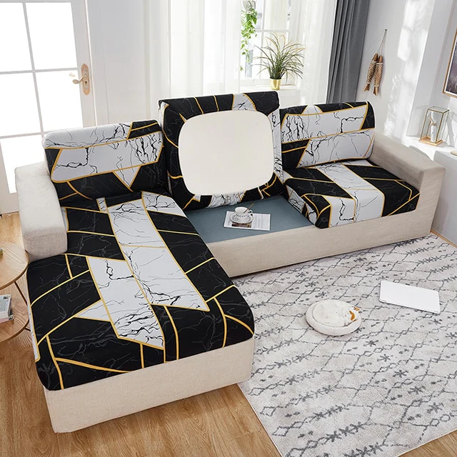 Flowers Printed Sofa Cushion Cover - Image 4