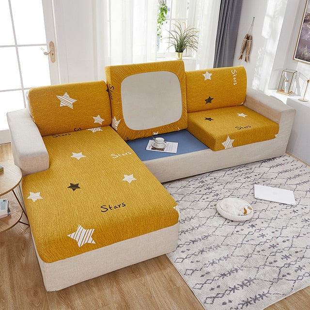 Flowers Printed Sofa Cushion Cover - Image 5
