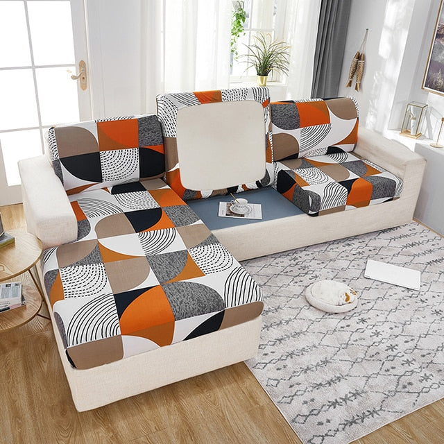 Flowers Printed Sofa Cushion Cover - Image 8