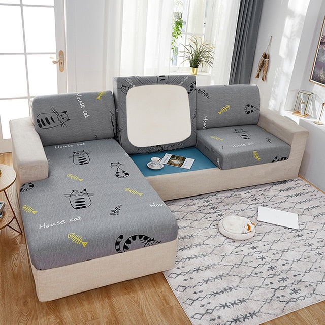 Flowers Printed Sofa Cushion Cover - Image 9
