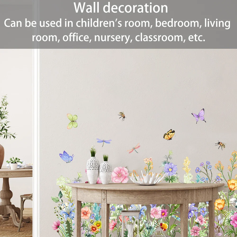Flowers Wall Decal Sticker - Image 6