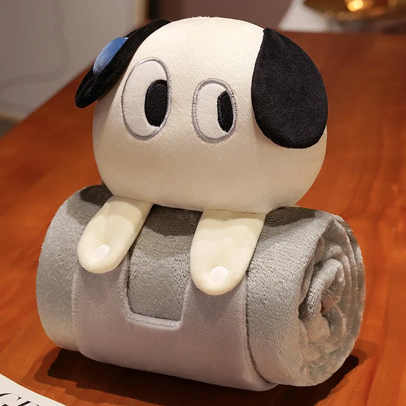 Fluffy Rolled Blanket Pillow - Image 7
