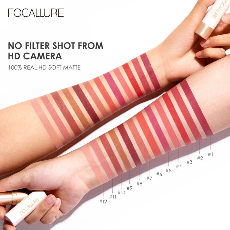 FOCALLURE Waterproof Matte Lipstick - Image 5