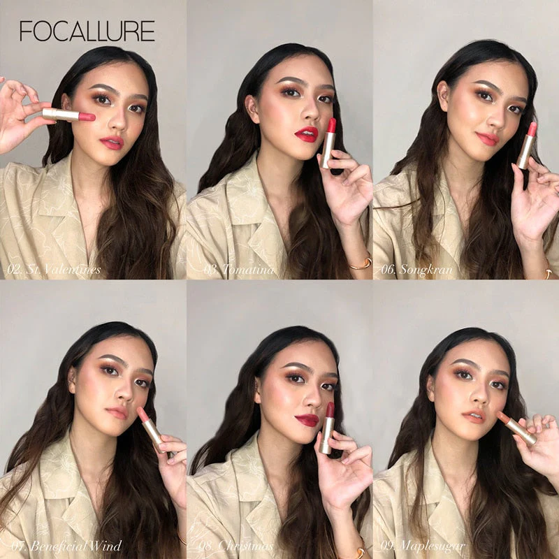 FOCALLURE Waterproof Matte Lipstick - Image 7