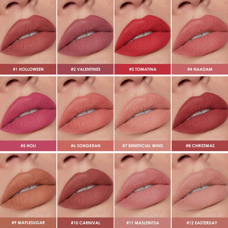 FOCALLURE Waterproof Matte Lipstick - Image 9