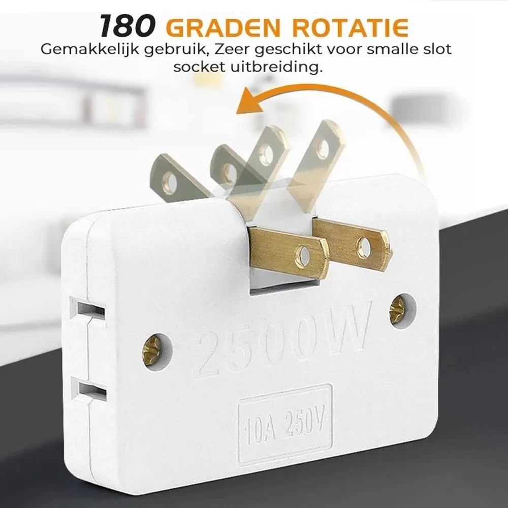 Foldable Adapter - US Plug - Image 3