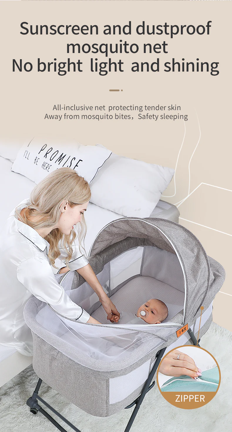 Foldable Baby Crib - Image 17
