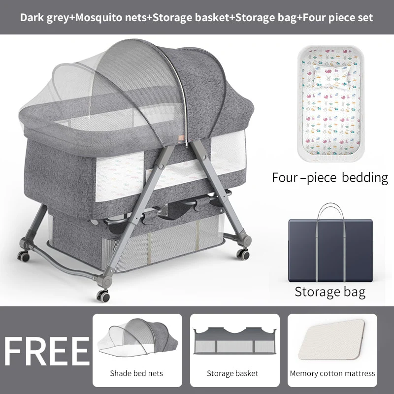 Foldable Baby Crib - Image 2