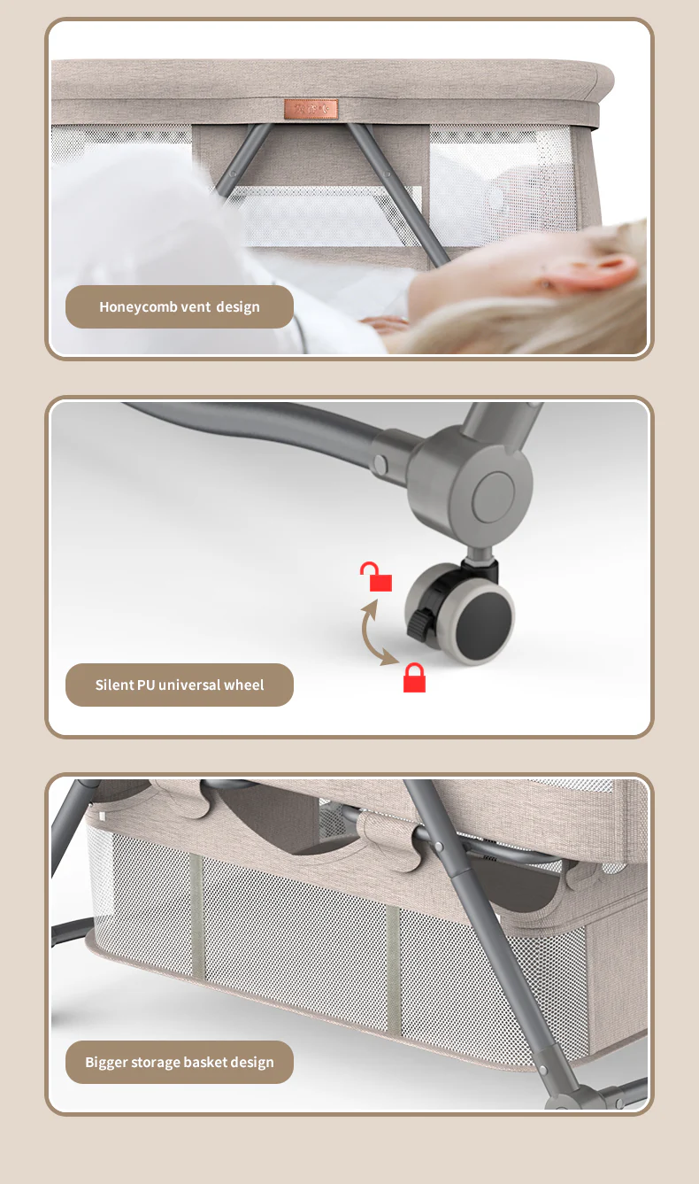 Foldable Baby Crib - Image 23