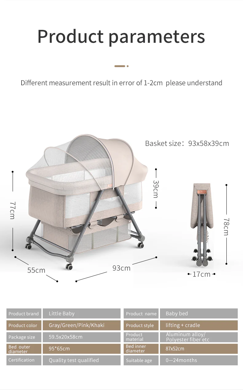 Foldable Baby Crib - Image 24
